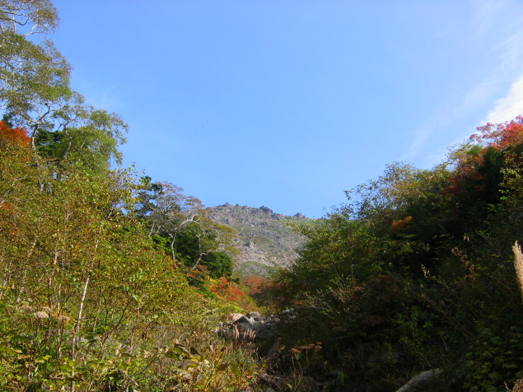 早池峰山　景色