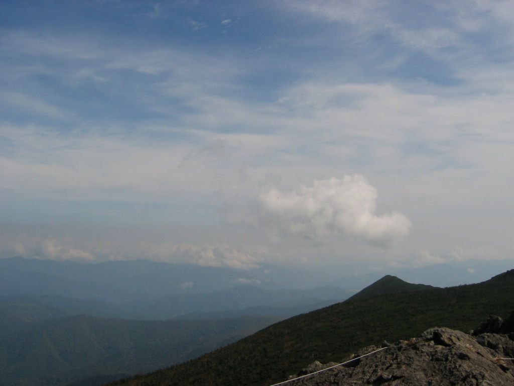 早池峰山　景色