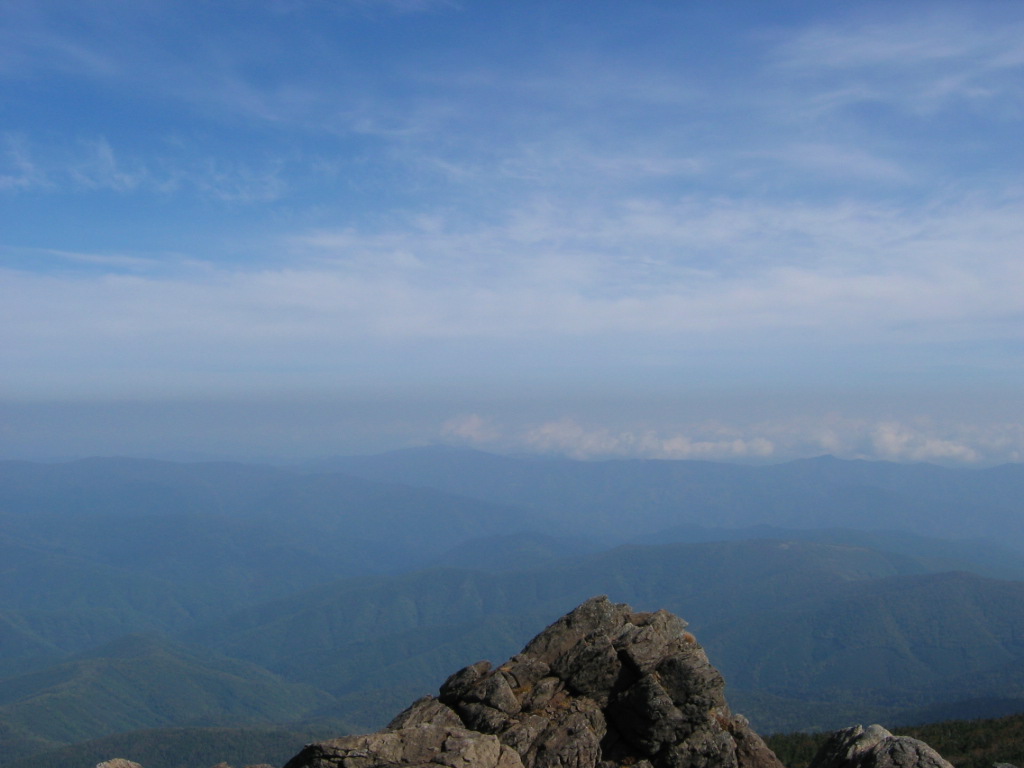 早池峰山　景色