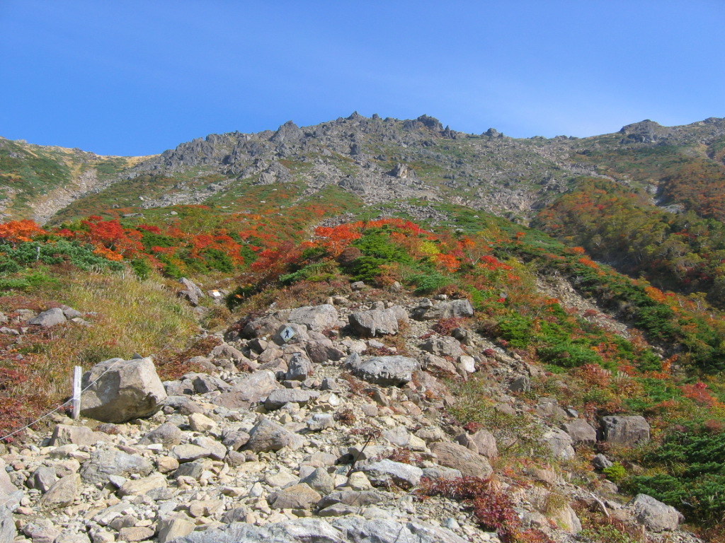 早池峰山　景色