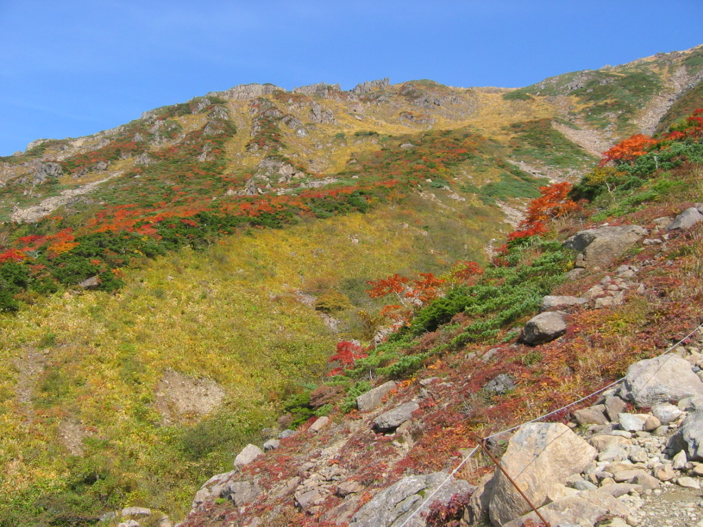 早池峰山　景色