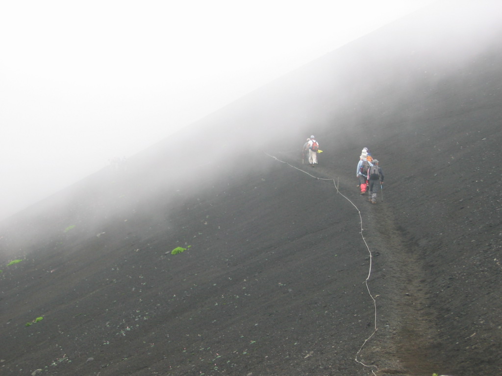 秋田駒ヶ岳　登山道