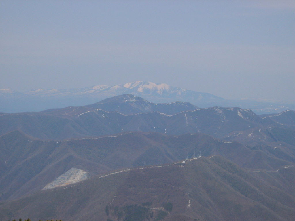 五葉山　三角点より