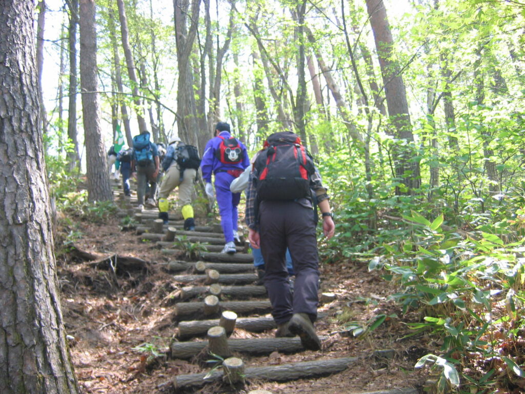 登山道2　ざんげ坂