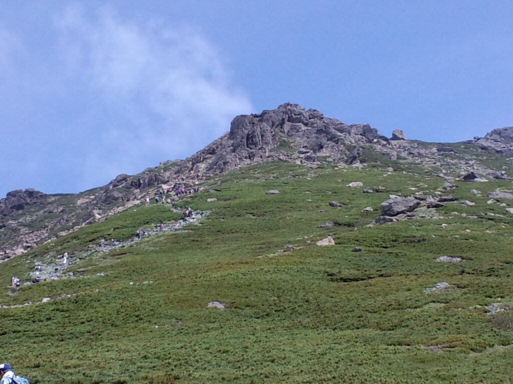 早池峰山　登山道から10